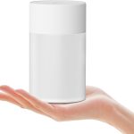 Portable Small Humidifier, USB Personal Desktop Humidifier for Car, Office Room, Bedroom, Auto Shut-Off, 2 Mist Modes, Super Quiet, 200ml