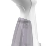 Compact Handheld Steamer, HGS012P, 25-Second Heat Up, 1000 Watts, Removes Wrinkles from Fabrics, Clothing and Upholstery