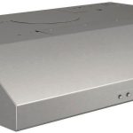 Three-Speed Glacier Under-Cabinet Range Hood with LED Lights ADA Capable, 1.5 Sones, 375 Max Blower CFM, 30-Inch, Stainless Steel