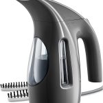 Steamer for Clothes, Portable Handheld Design, 240ml Big Capacity, 700W, Strong Penetrating Steam, Removes Wrinkle, for Home, Office(ONLY FOR 120V)-Black