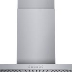 30" Range Hood - 900 CFM Stainless Steel Wall Mount Kitchen Exhaust with 4 Speed Fan, LED Lights, Push Button, Ultra-thin Body, Chimney Style Stove Vent Hood & Ducted Exhaust Vent